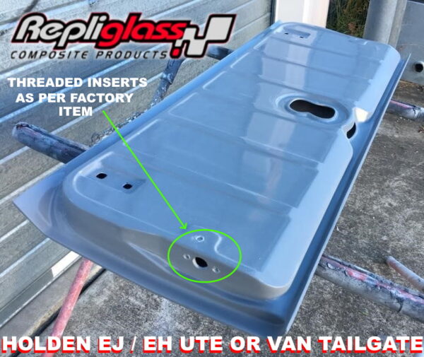 HOLDEN EJ / EH UTE OR PANELVAN TAILGATE FIBREGLASS Repliglass Pty Ltd