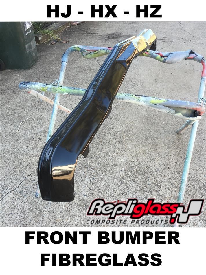 HOLDEN HJ / HX / HZ KINGSWOOD BELMONT FIBREGLASS FRONT BUMPER BAR Repliglass Pty Ltd
