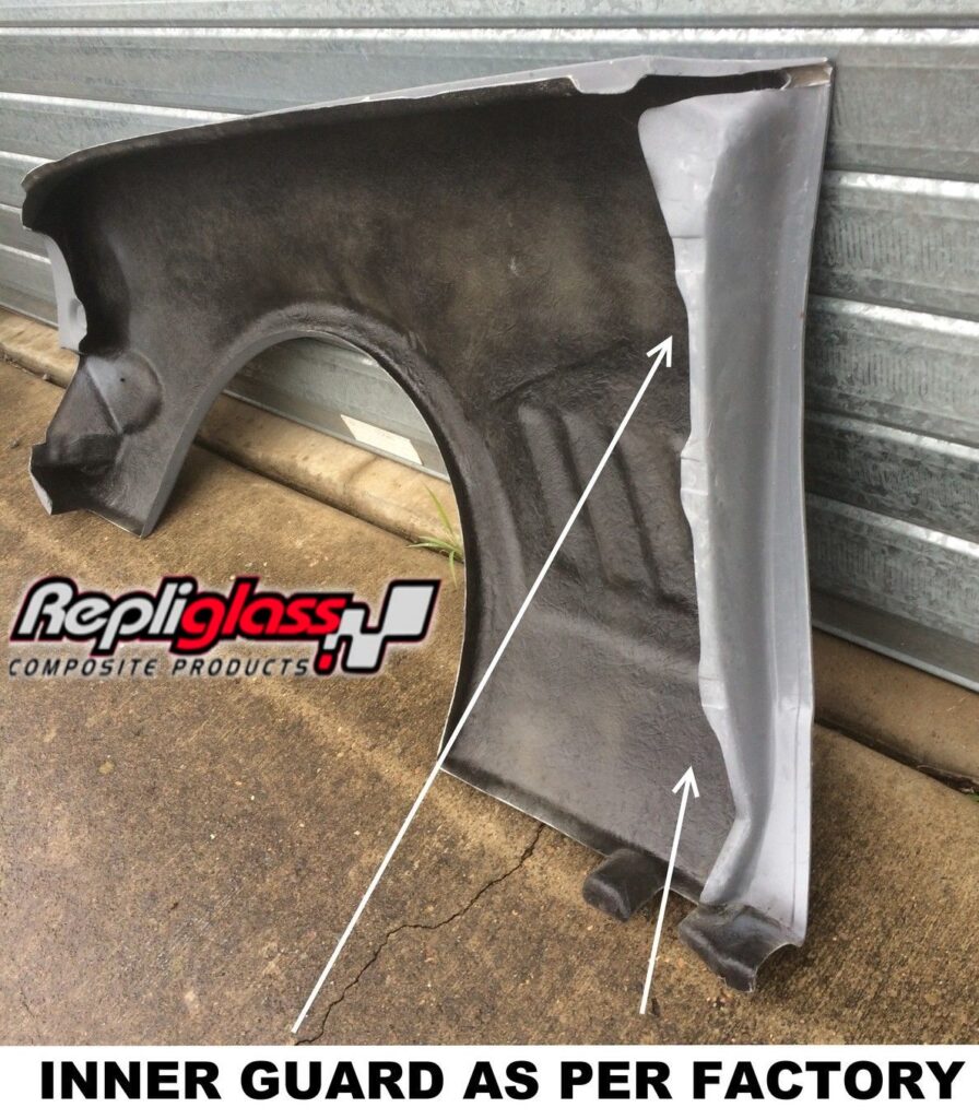 HOLDEN HK / HT / HG GTS FIBREGLASS FRONT MUD GUARD FENDERS TO SUIT ...