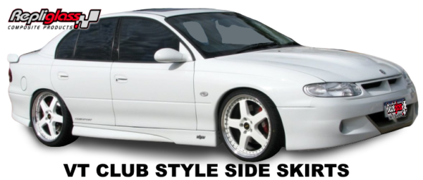 Holden Commodore VT club style sedan side skirts bodykit part spoilers
