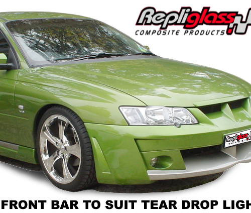 Holden Commodore VY club style front bumper bar spoiler bodykit part