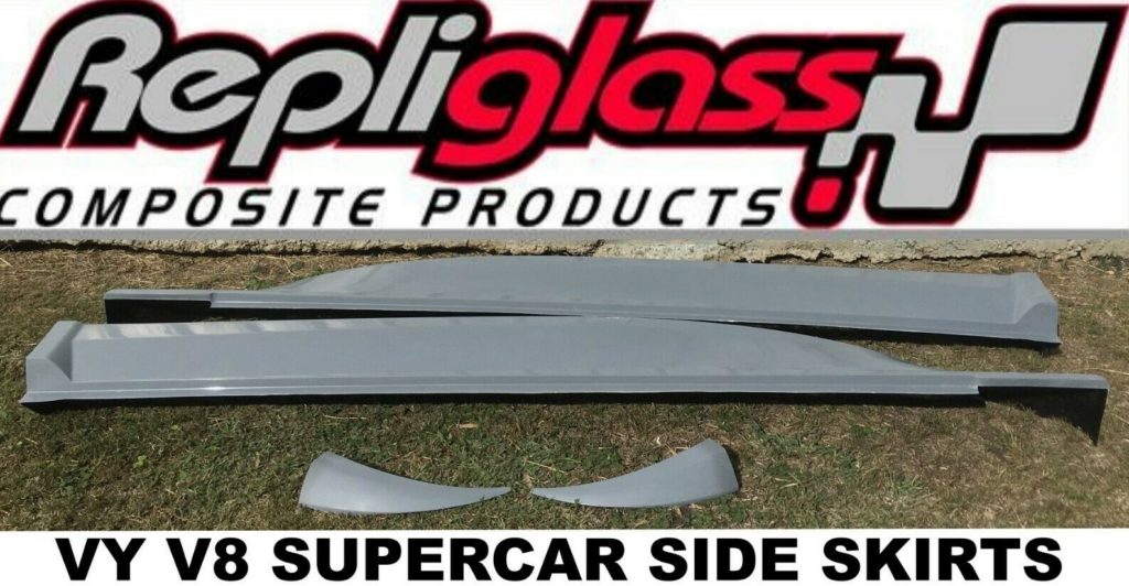 HOLDEN COMMODORE VY / VZ SEDAN V8 SUPERCAR SIDE RACE CAR SIDE SKIRTS