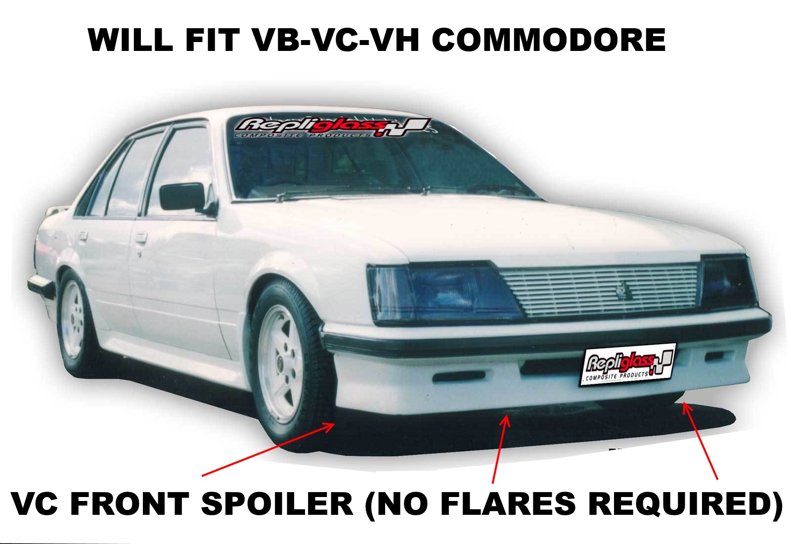 MELBOURNE TORANA SPOILERS MELBOURNE REVERSE COWL SCOOPS