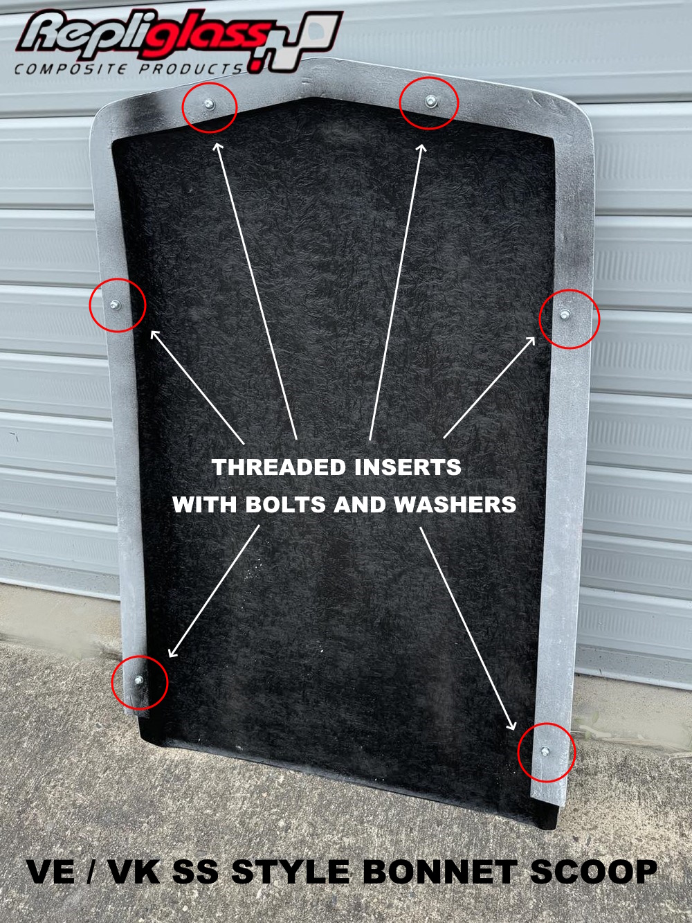 HOLDEN COMMODORE VE / VK SS STYLE RETRO BONNET SCOOP