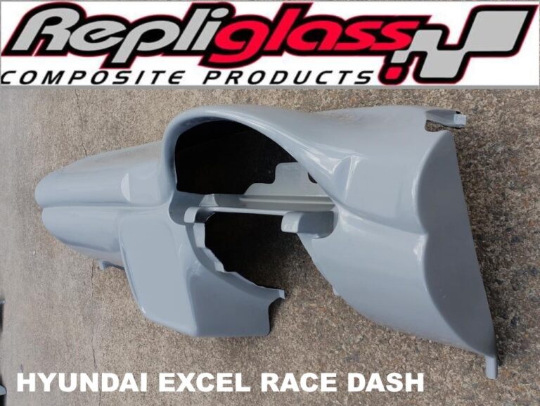 HYUNDAI EXCEL CUP SERIES X3 FIBREGLASS CUSTOM RACE DASH DASHBOARD ...