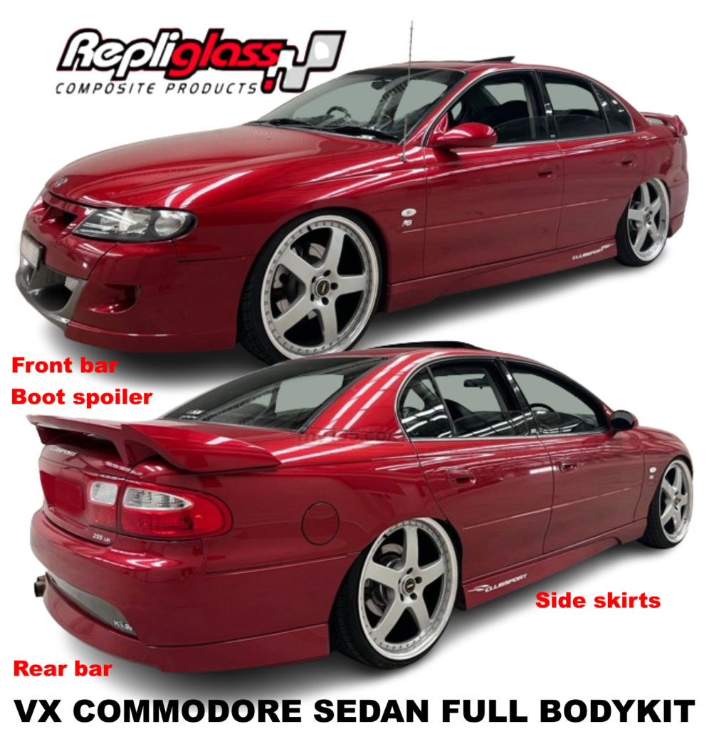 HOLDEN COMMODORE VX CLUB SPORT STYLE SEDAN BODYKIT TO BERLINA and